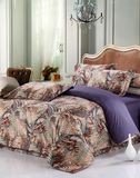 Jacquard and Printed Bedding Set, Sheet Set, Embroidery Fabric Material: 100%Cotton Reactive Printed, 40sx40s/173X85. Our Usual Size for 4PCS Set Is: 1PC Quil