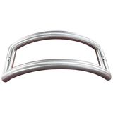 Stainless Steel Round Bend Glass Door Pull Handle