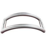 Stainless Steel Round Bend Glass Door Pull Handle