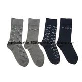 Socks Women Cotton 200n with Flower Jacquard