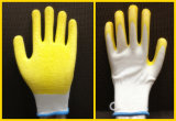 Latex Crinkled Work Glove Hylc005