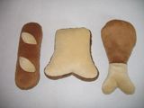 Plush Dog Toy Chew Bite Tug Pet Supply