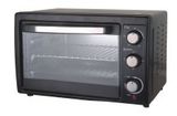 Black Painting Electric Toaster Oven with Convection and Rotisserie Function