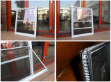 American style the Newest design aluminium single hung window/storm window