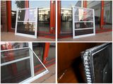 American style the Newest design aluminium single hung window/storm window