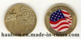 Round Metal Gold Coin (A13)