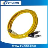 Fiber Optic Patch Cord, DIN-FC, Sm, Duplex, 2.0/3.0mm
