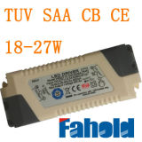 20~27W LED Power Supply with TUV SAA CB CE
