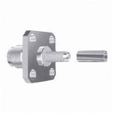 SMA Female Straight Flange Crimp Type RF Connector