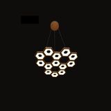 Suspended LED Ceiling Light with Acrylic, Aluminun, Metal