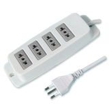 Italian Type Electrical Socket/4 Way /Gang Italian Extension Socket Trailing Lead Power Strip Socket with