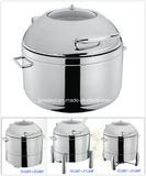 Round Induction Soup Station with 11L Bain Marie (35188T)