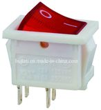 Radio TV Plastic Red Green Light Switch