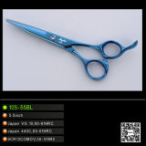Blue Coating Titanium Hair Dressing Scissors (105-55BL)