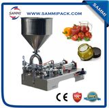 Pneumatic Double Heads Cream, Paste, Ointment, Ketchup Filling Machinery (G1WG-2Y-1000)