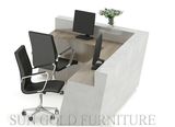 Popular L Shape Wooden Reception Desk, Salon Cashier Counter (SZ-RT032)