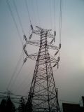 66kv Single or Double Circuit Power Transmission Line Towers