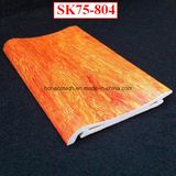 New Arrival Easy-Installed WPC Skirting Board PVC Film Coated Flooring Skirting Sk75-804