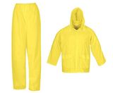 Durable PVC / Polyester Coating Rainsuit & Rain Suit with Hood