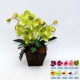 Artificial Potted Flower, Imitative Silk Orchid