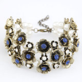 Rhinestone Crystal Bangle Style Bracelet