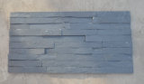 P018 China Black Slate Cladding Panels 15X60X1-2cm