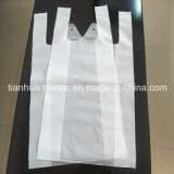 HDPE Material Transparent Plastic T-Shirt Bags