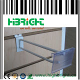 Metal Double Wire Slatwall Hooks Accessory