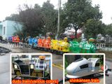 Fwulong Electric Kids Track Train with Radar System