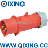 Cee 4pins Waterproof Plastic Industrial Plug (QX252)