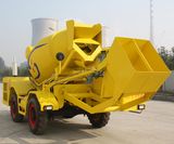 4 Wheel Drive Self Loading Concrete Mixer Truck