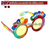 Holiday Decoration Multi-Color Happy Birthday Bubble Balloon Party Sunglass (PG1003)