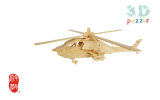 3D Wooden Puzzle Plane Model Apache
