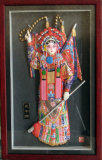 Colored Three-Dimensional Peking Opera Character Model