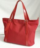 Red Canvas Tote Bag (SA2072)