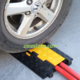 Black & Yellow Rubber 2 Channel Cable Protector