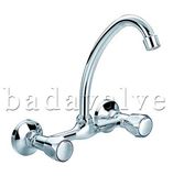 Dual Handle Horizontal Kitchen Faucet (BDF300)