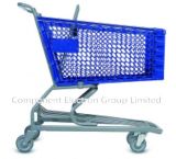 Plastic Shopping Cart, Trolley, Shopping Cart (180L)