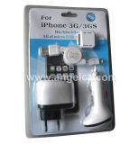 4 in 1 Charger for iPhone 3G/3GS, HTC, Blackberry (CZ-KLB04)