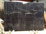 China Black and White, Nero Marquina Marble for Stair Step