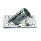 Marine Hardware 45 Degree Rectangular Pipe Base