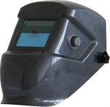 Black Fine Lines Solar Power Auto Darken Welding Helmet