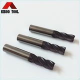 Hiboo Carbide Standard Flat End Mills for Mould Steel