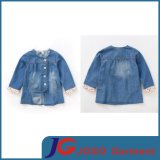 Child Girl Garment Jeans Children Apparel Jacket (JT5017)