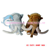 18cm Sitting Simulation Mammoth Plush Toys