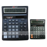 12 Digits Dual Power Tax Calculator Wtih Protective Aluminium Cover (LC214)