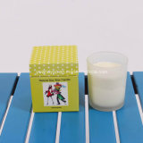 Lemongrass Scented Natural Soy Wax Glass Candle