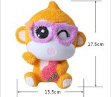 DIY Pearl Clay Toy Yellow Monkey (D021)