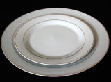 Porcelain Flat Dinner Plate Ggk