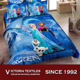 Frozen Bedding Set with Bed Cover Bed Sheet and Pillow Cases (RP026)
